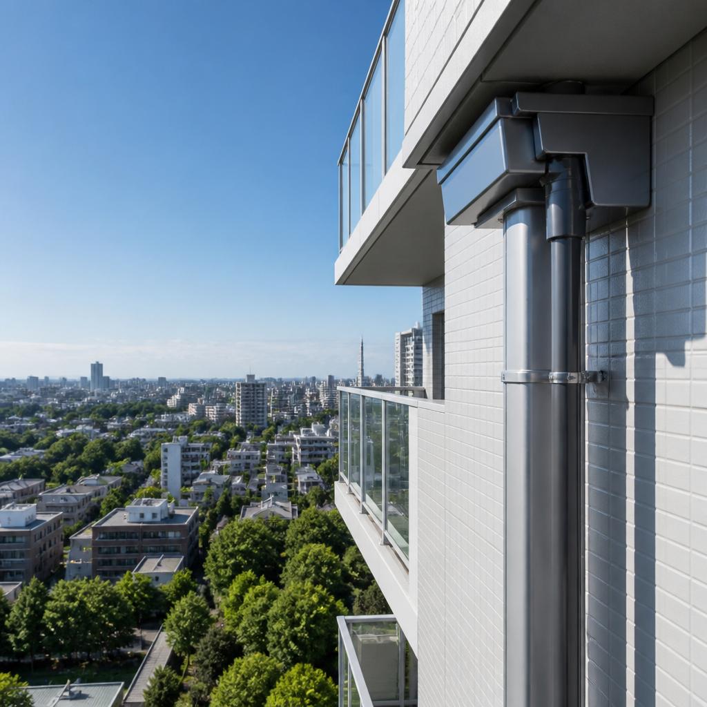 世田谷区で高層マンションの樋工事に挑戦しよう！